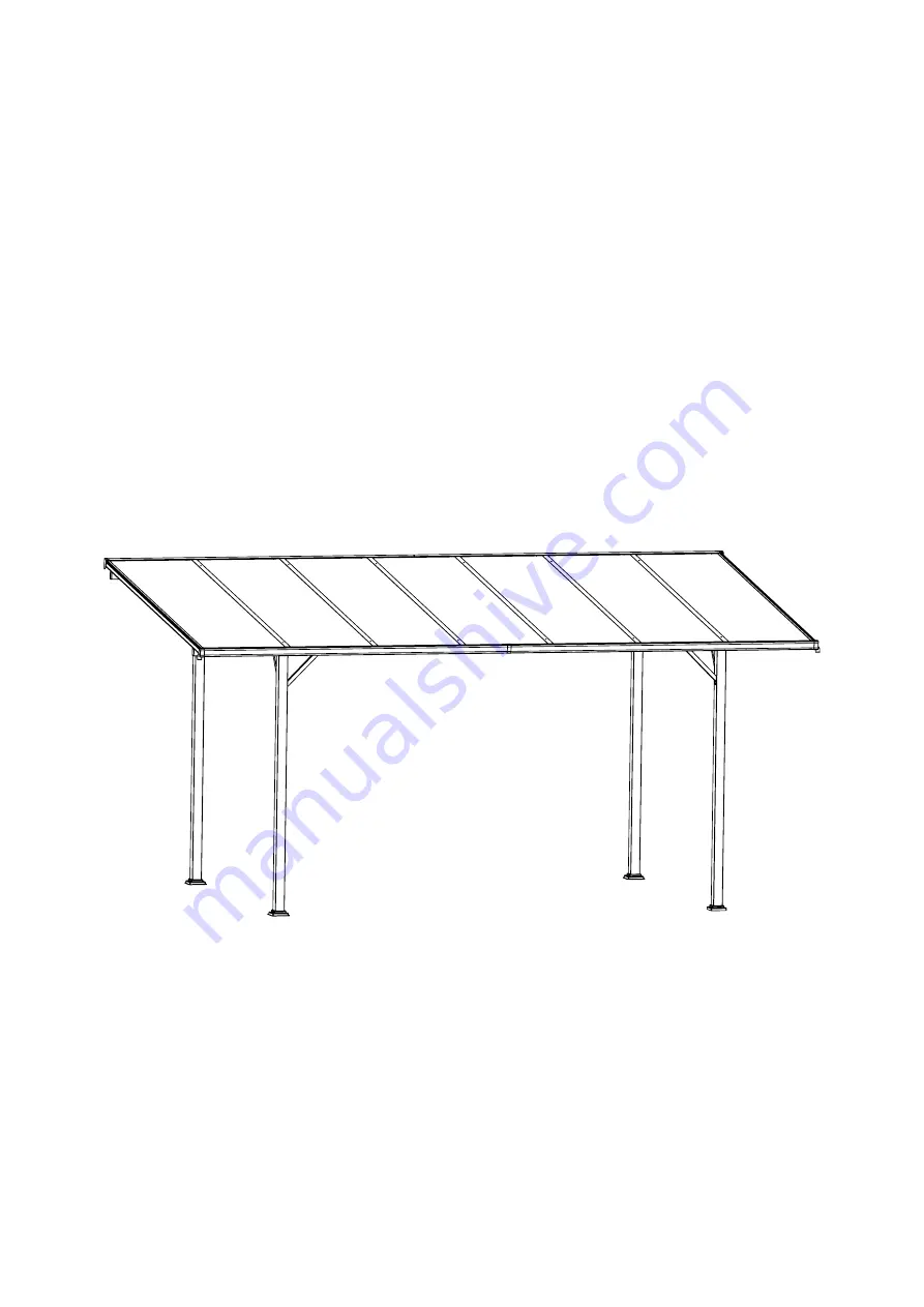 BAHAG CARPORT ANDY Manual Download Page 1