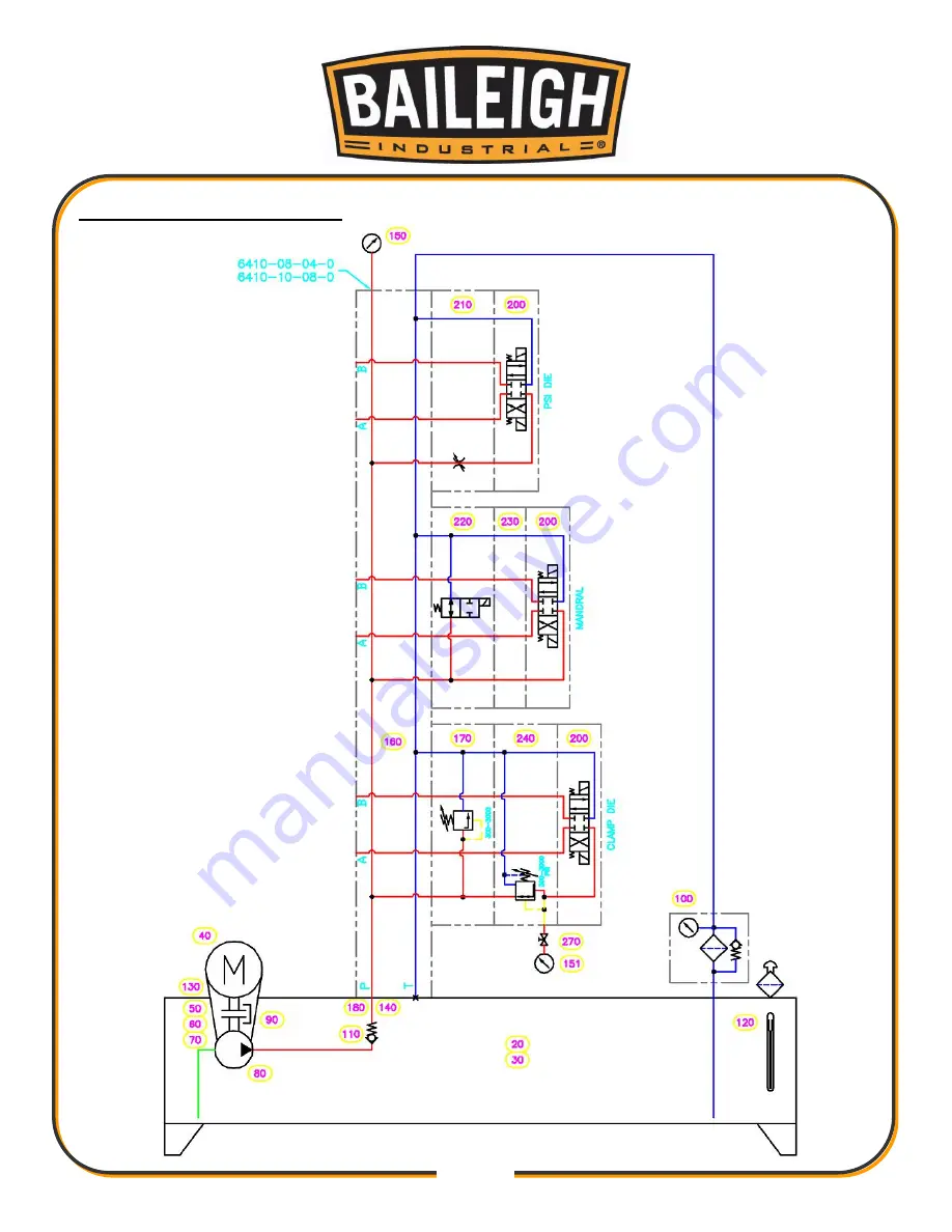 Baileigh Industrial MB-4X2 Operator'S Manual Download Page 34