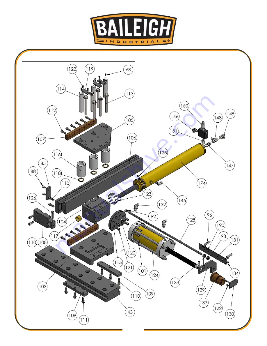 Baileigh Industrial MB-4X2 Скачать руководство пользователя страница 44