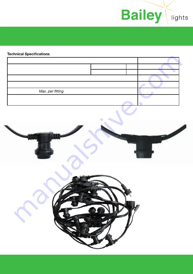 Bailey H05RNH2-F Скачать руководство пользователя страница 1