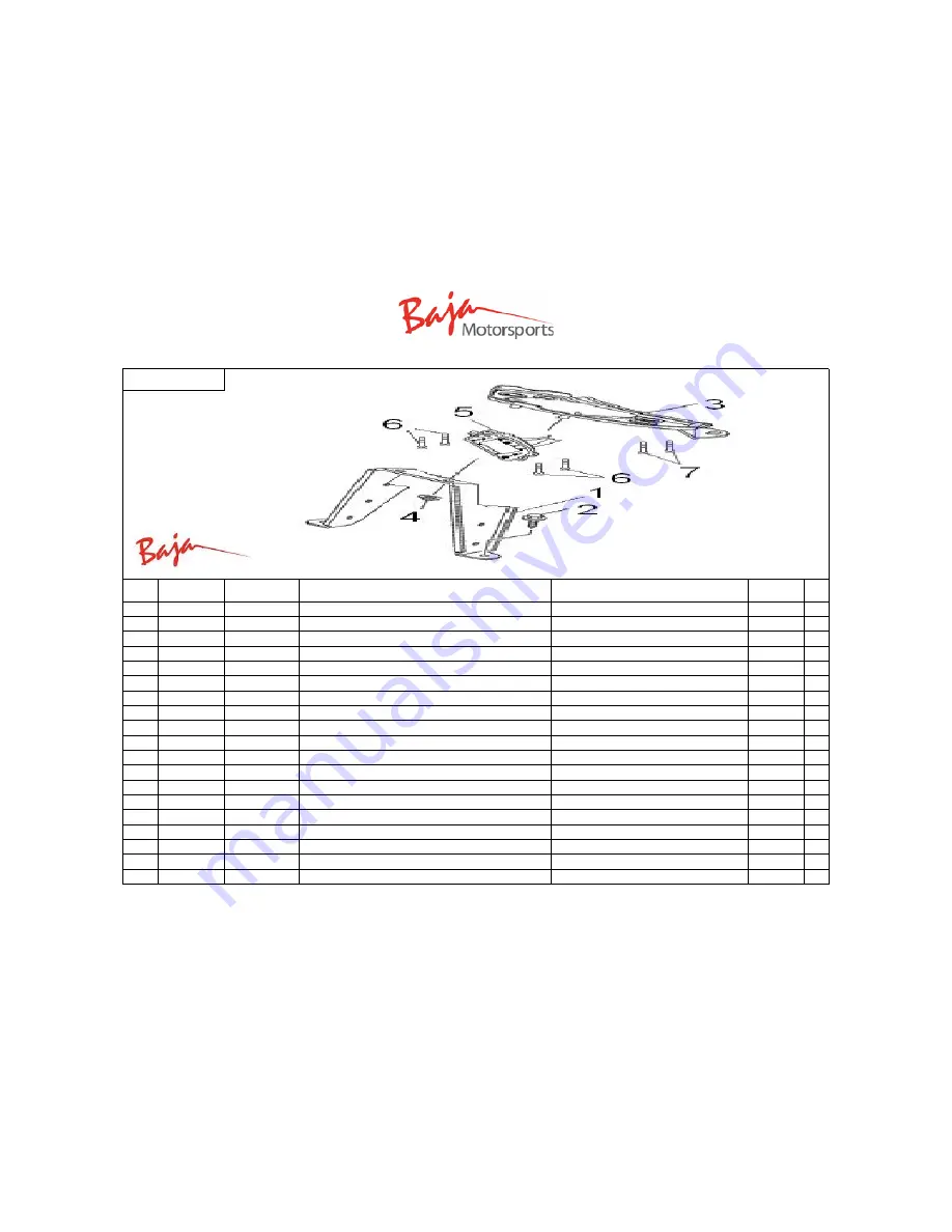 Baja motorsports WD400U Manual Download Page 61