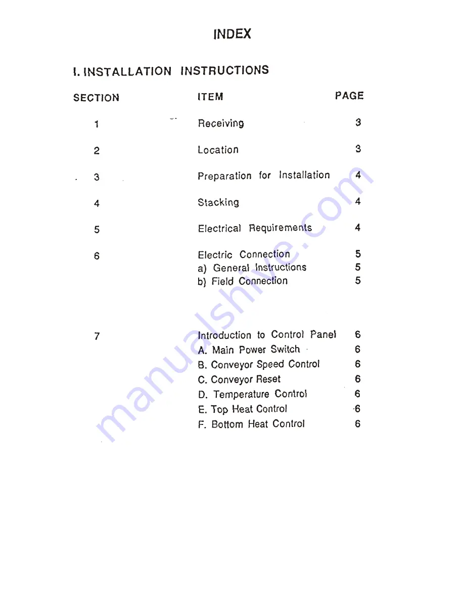 Bakers Pride APC-18 Install And Operation Instructions Download Page 2