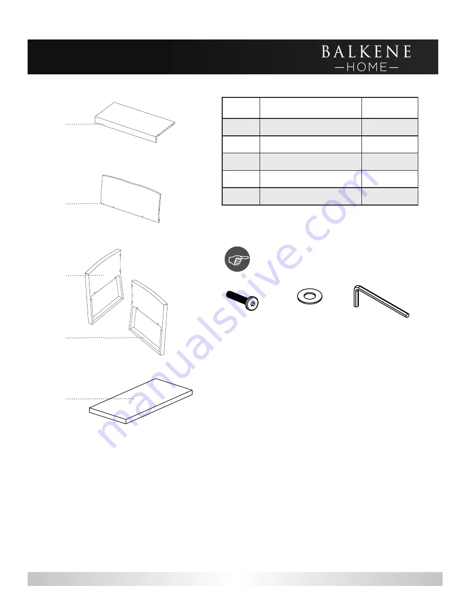 Balkene Home Ashville Chat Set 63742 Скачать руководство пользователя страница 6