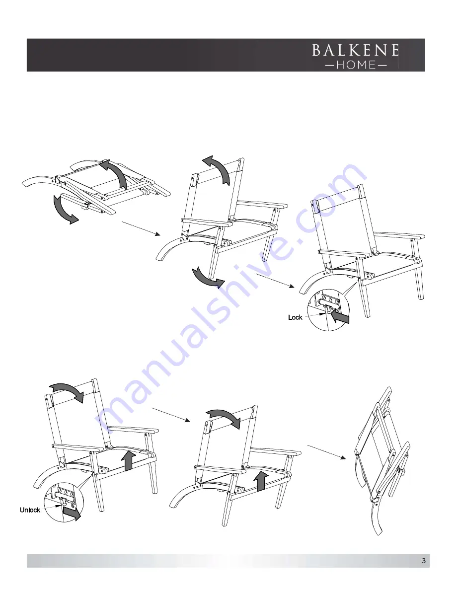 Balkene Home Walker 63750 Скачать руководство пользователя страница 3