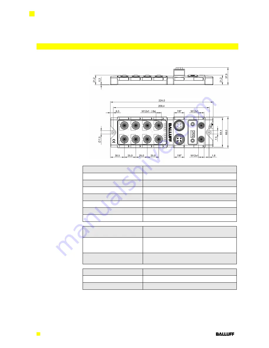 Balluff BNI EIP-104-105-Z015 Скачать руководство пользователя страница 9