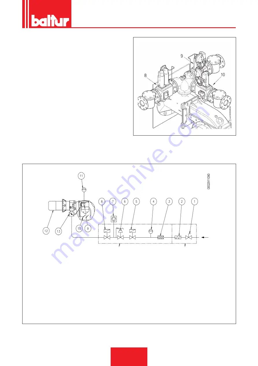 baltur 67190010 Installation, Use And Maintenance Instruction Manual Download Page 47