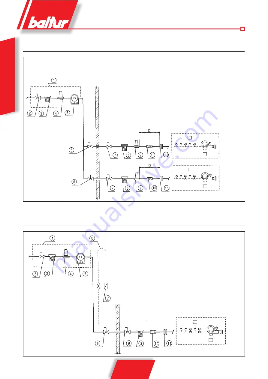 baltur COMIST 180 DSPNM User Instruction Manual Download Page 56