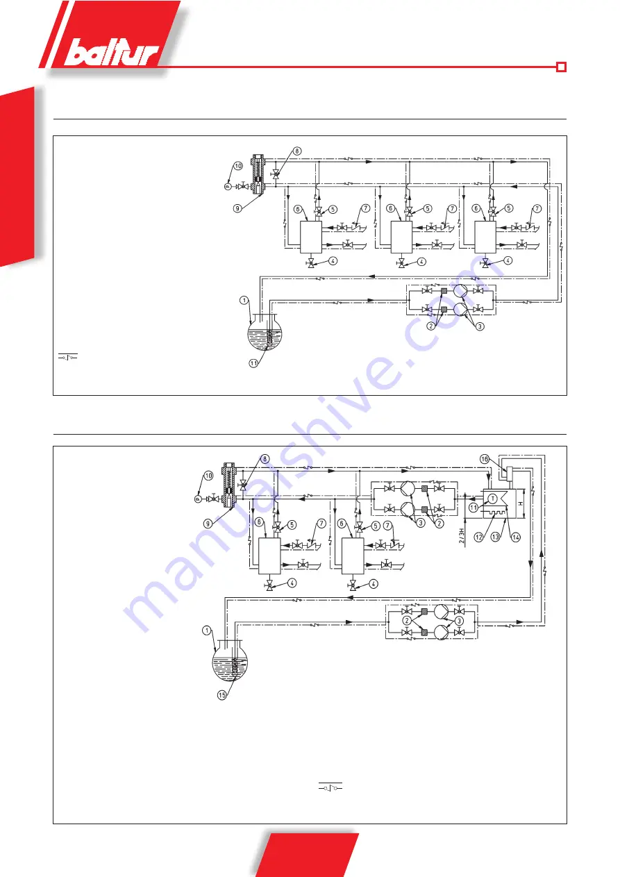 baltur COMIST 180 DSPNM User Instruction Manual Download Page 58