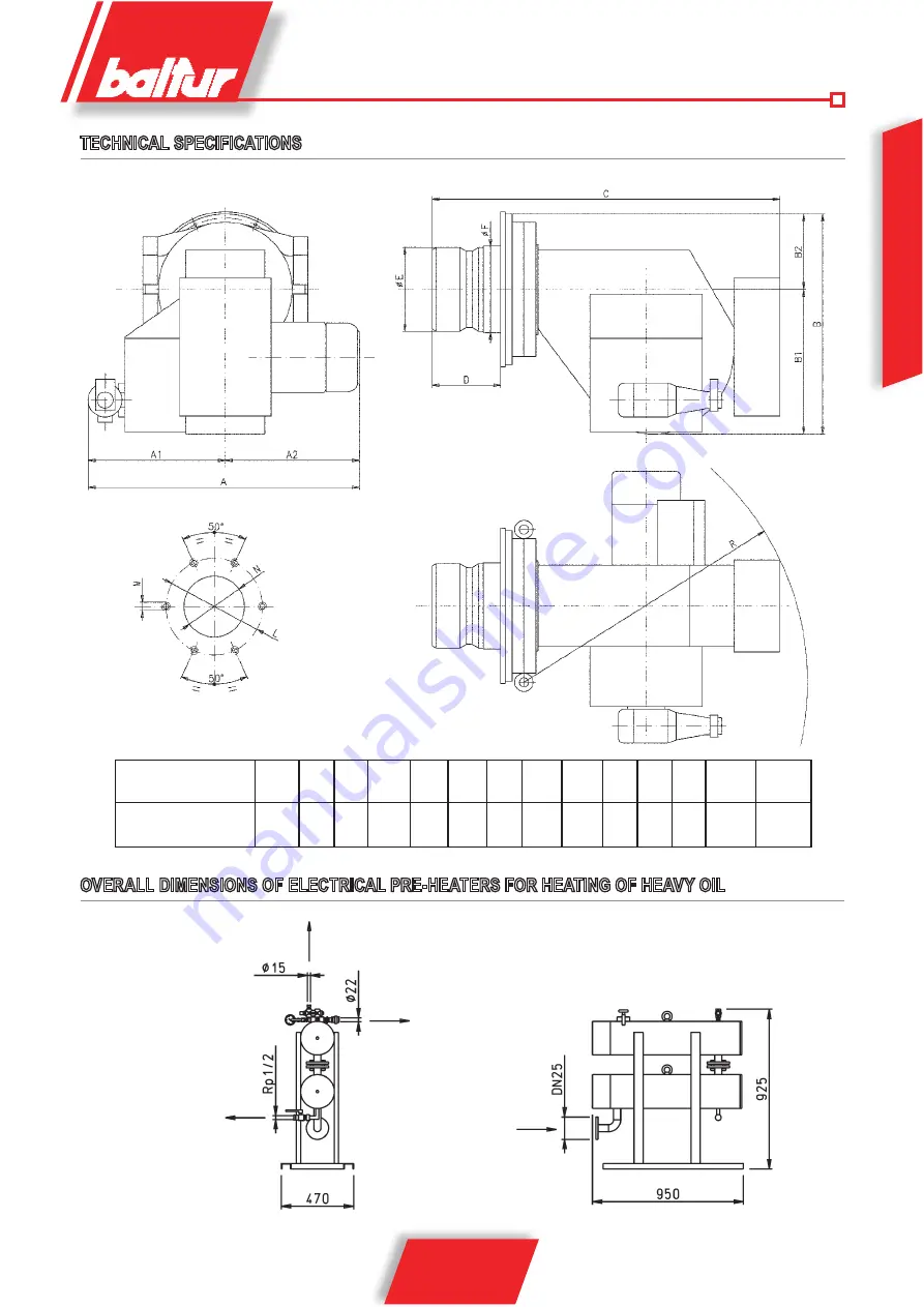 baltur GI 1000 DSPN-D Скачать руководство пользователя страница 9