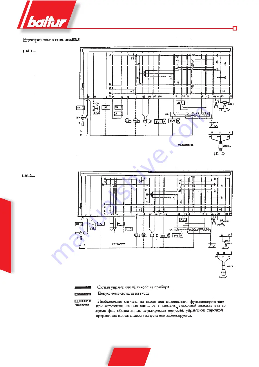 baltur GI 350 DSPN Maintenance, Use And Installation Manual Download Page 86