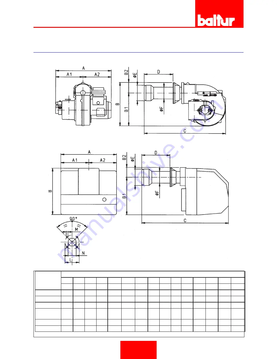 baltur SPARK 18 W DACA Скачать руководство пользователя страница 8