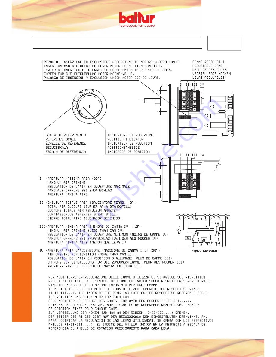 baltur TBG 110LX PN Скачать руководство пользователя страница 72