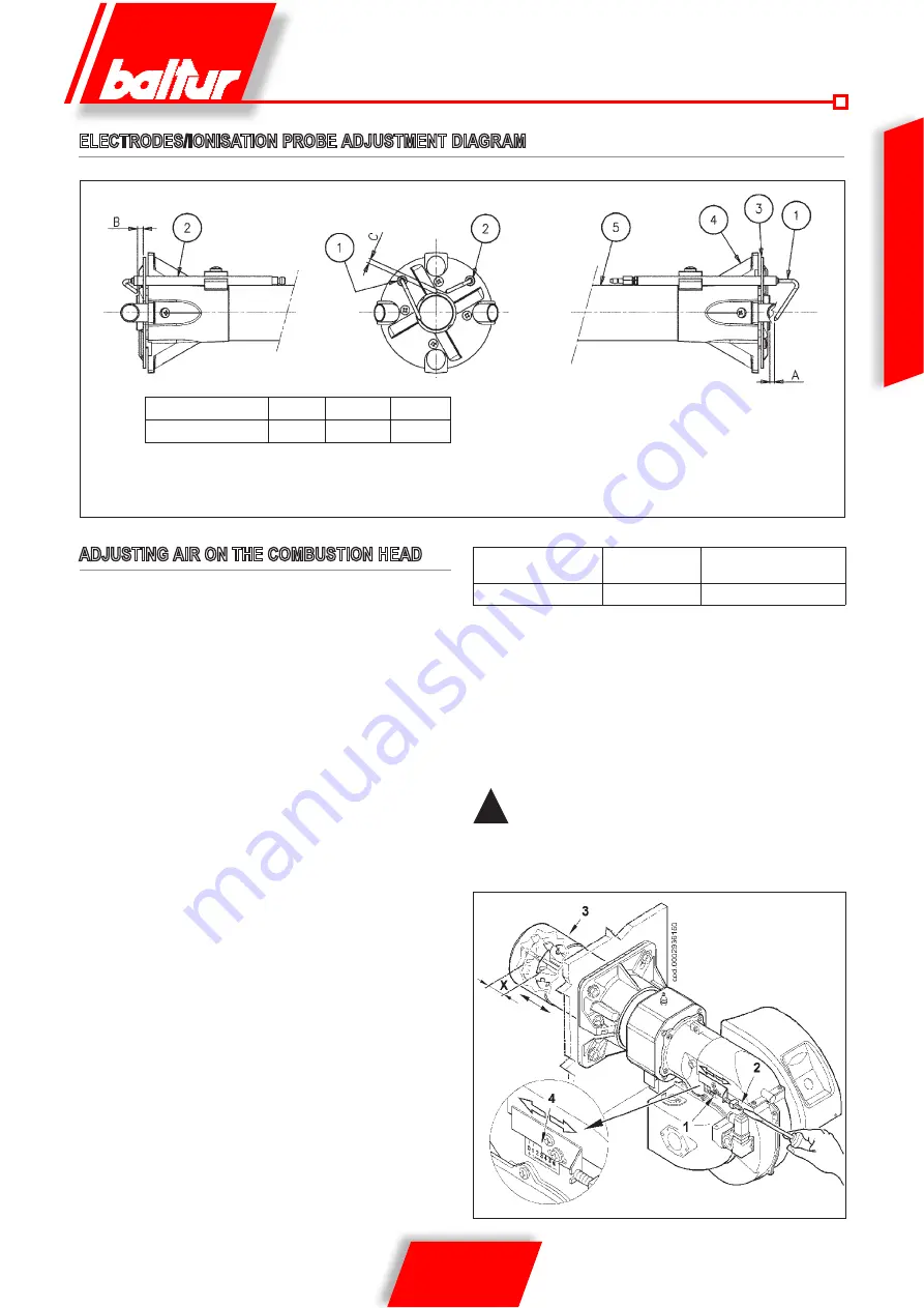 baltur TBG 35 PN Instructions For Use Manual Download Page 17