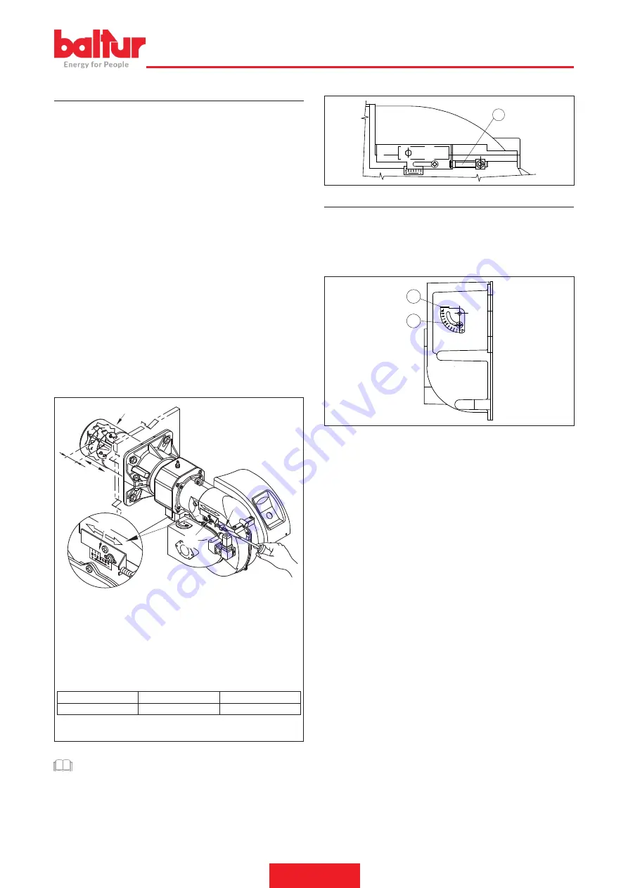 baltur TBG 35P Instruction Manual For Installation, Use And Maintenance Download Page 55