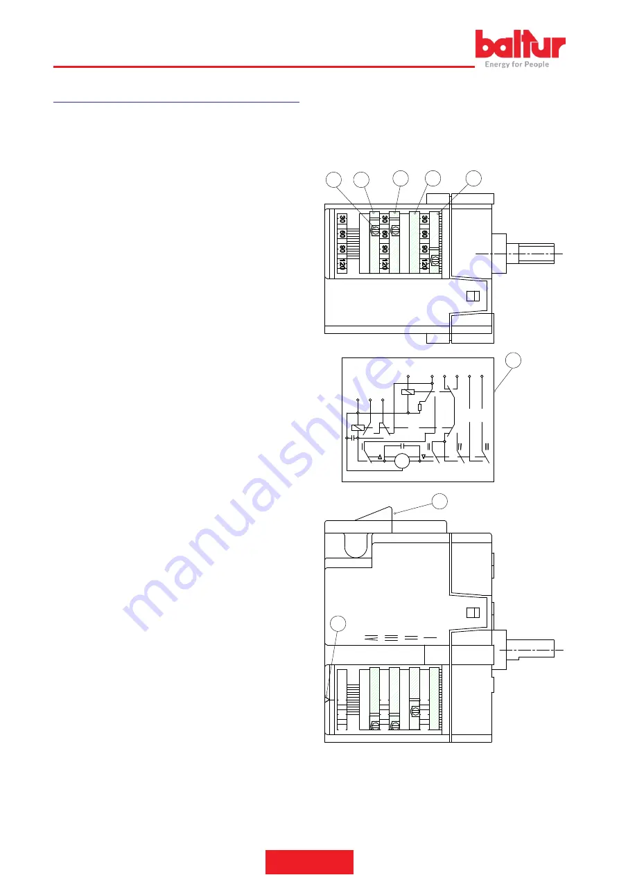 baltur TBG 35P Instruction Manual For Installation, Use And Maintenance Download Page 60