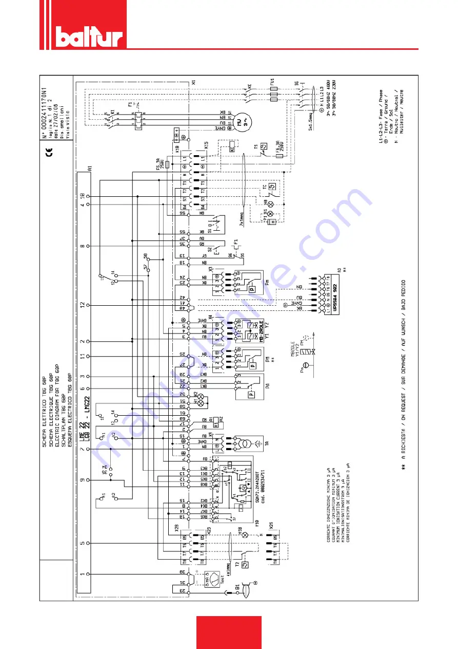 baltur TBG 45 P Скачать руководство пользователя страница 35