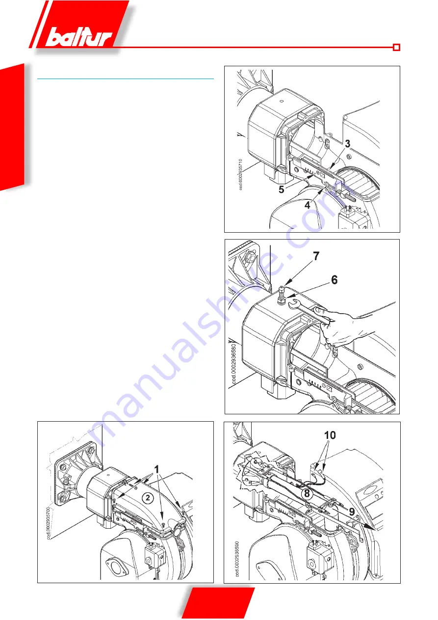 baltur TBG 45 PN Скачать руководство пользователя страница 116