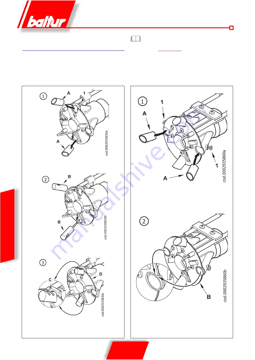 baltur TBG 45 Manual User Instructions Download Page 48