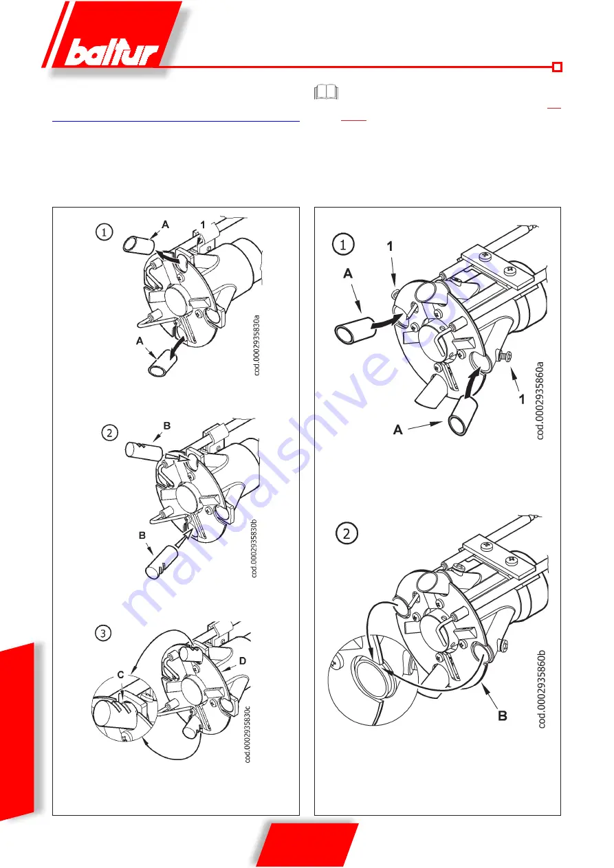 baltur TBG 45 Manual User Instructions Download Page 74