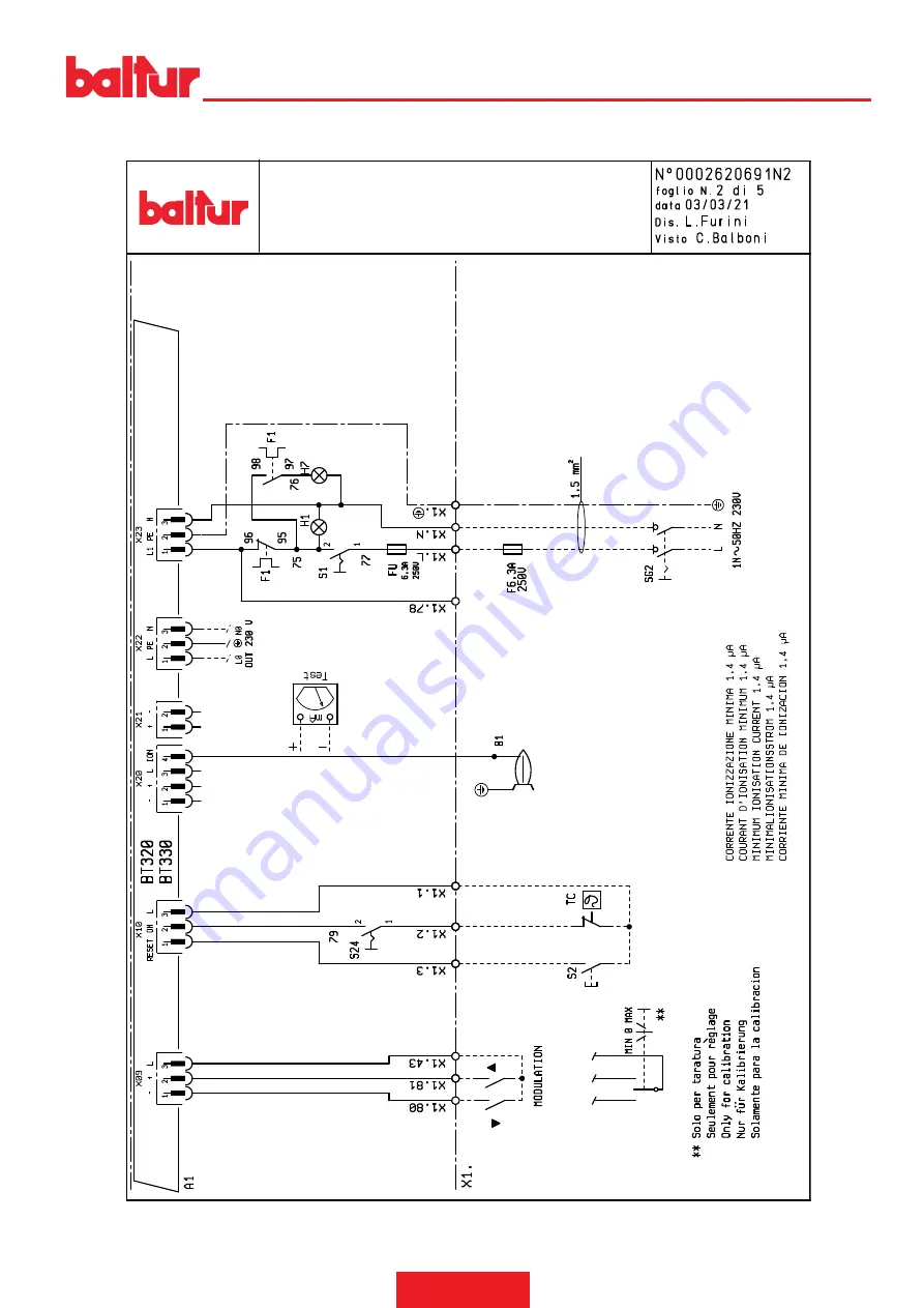 baltur TBG 900 ME Скачать руководство пользователя страница 27