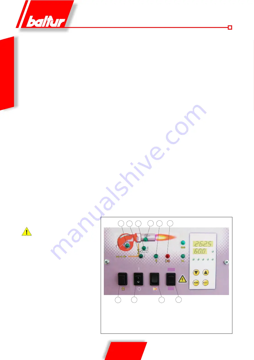 baltur TBML 120 MC Original Instructions Manual Download Page 54