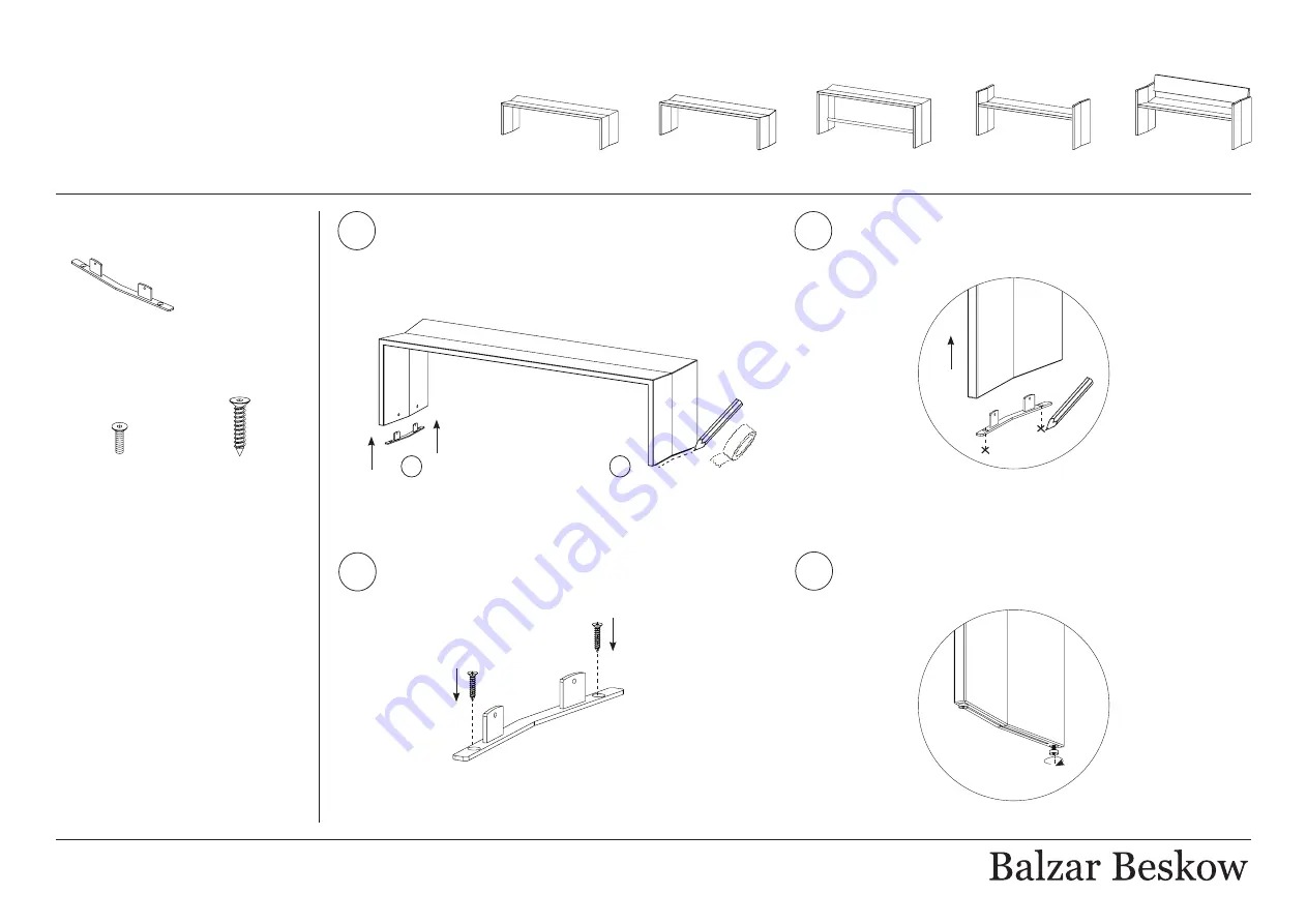 Balzar Beskow PRIMA Assembly Instructions Download Page 3