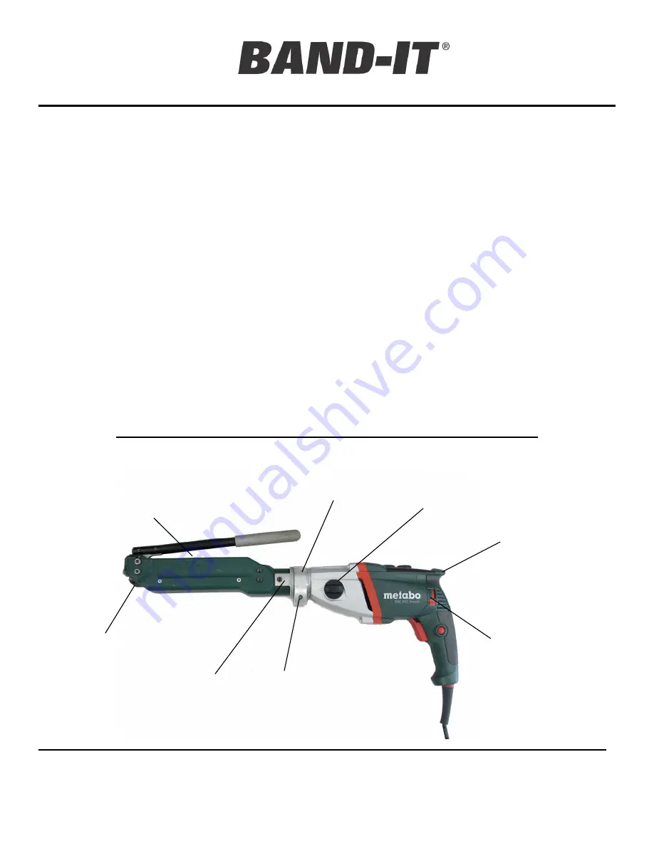 Band-it Ultra-Lok UL9010 Operating Instructions Manual Download Page 3