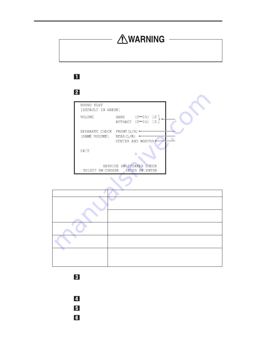 Bandai Namco MACH STORM Operation Manual Download Page 44