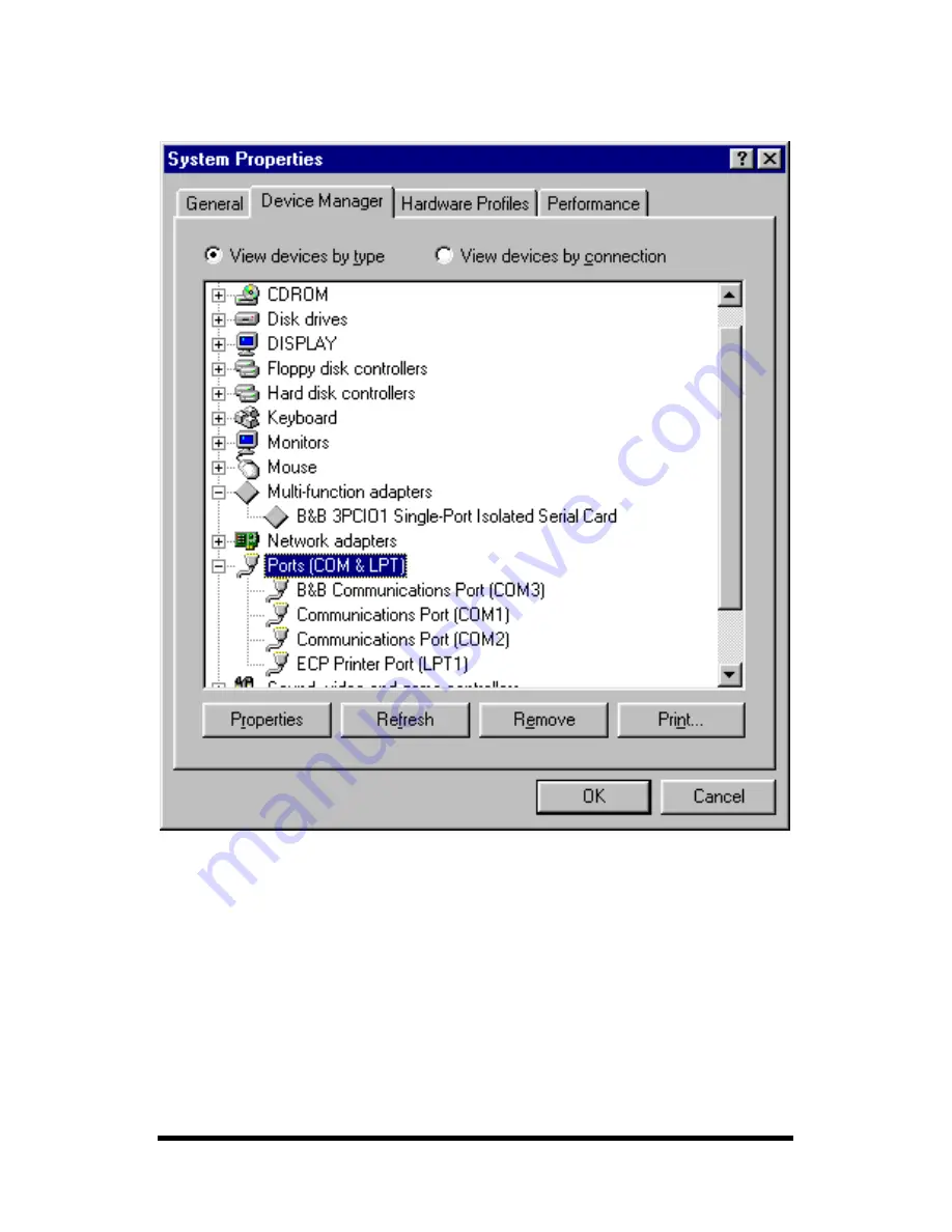 B&B Electronics 3PCIO1 User Manual Download Page 19