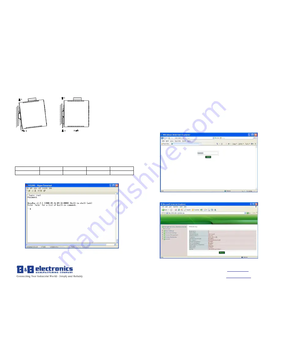 B&B EIRM-EXTEND Quick Start Manual Download Page 2