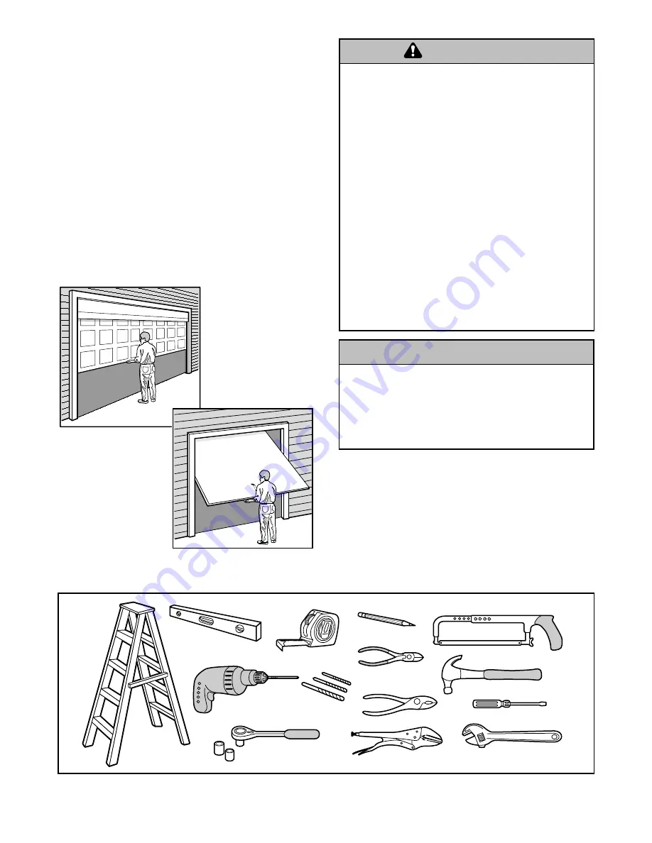 B&D Controll-A-Door 4 Instructions Manual Download Page 3