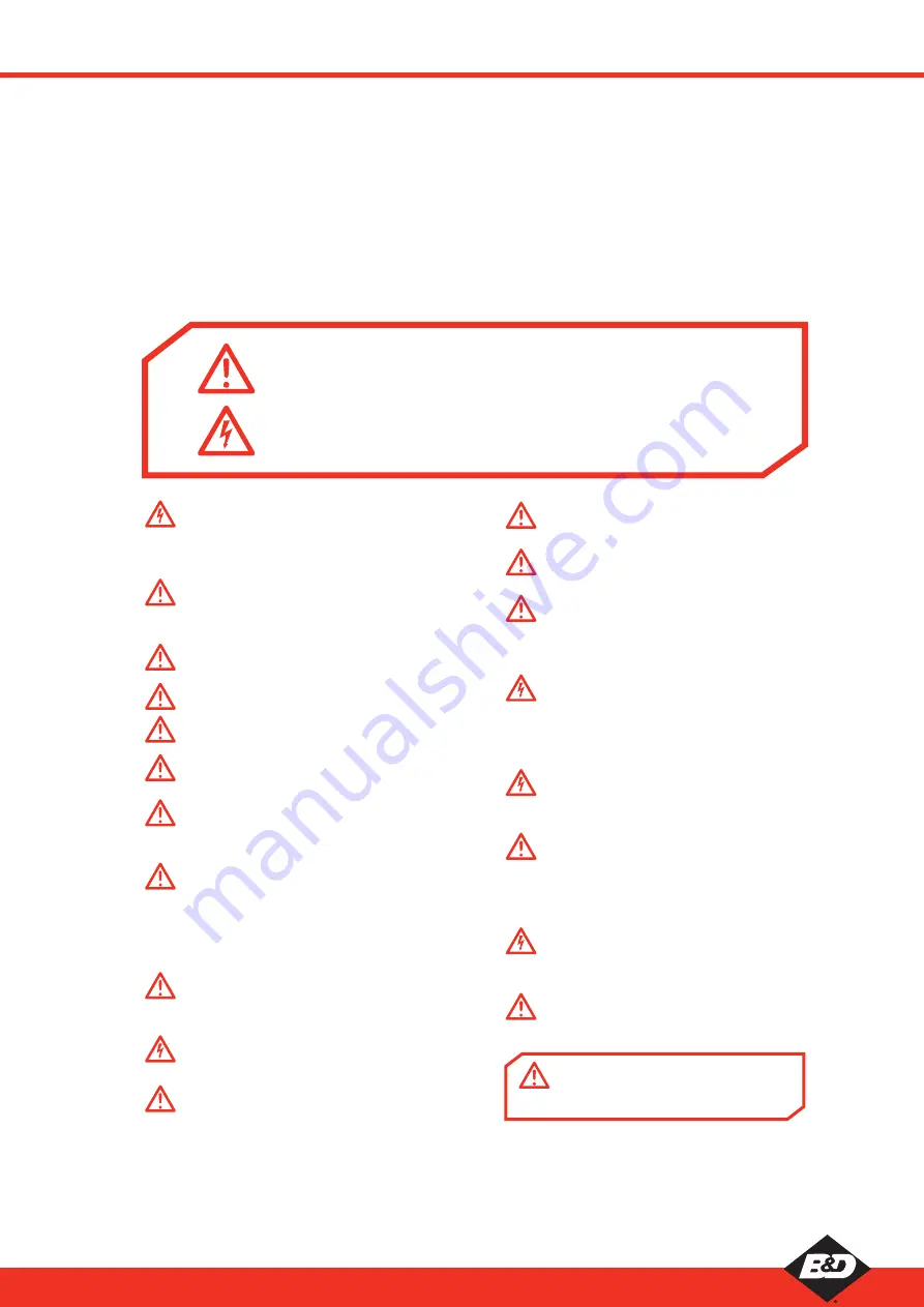 B&D Controll-A-Door P Diamond SDO-2v2 Instruction Manual Download Page 3