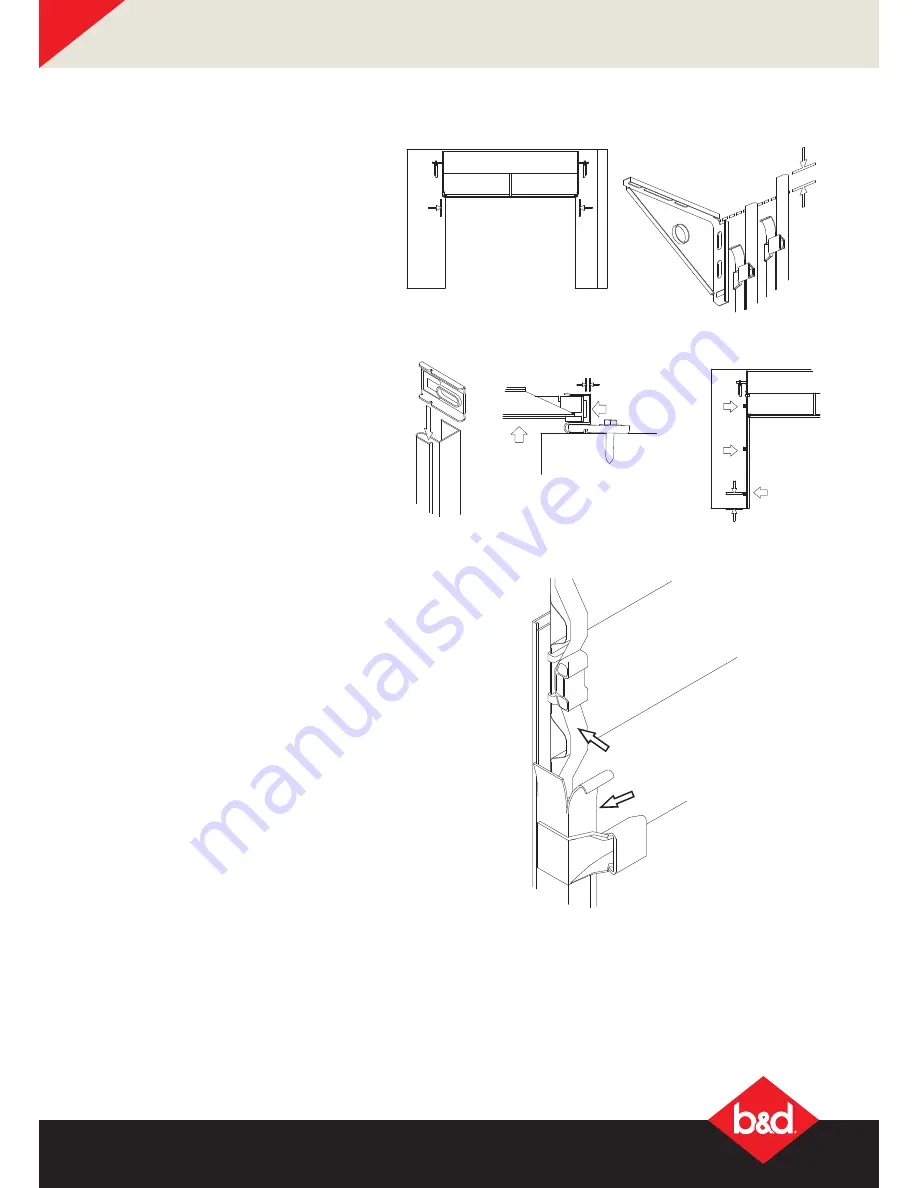 B&D Firmadoor Series Installation Instructions Manual Download Page 10