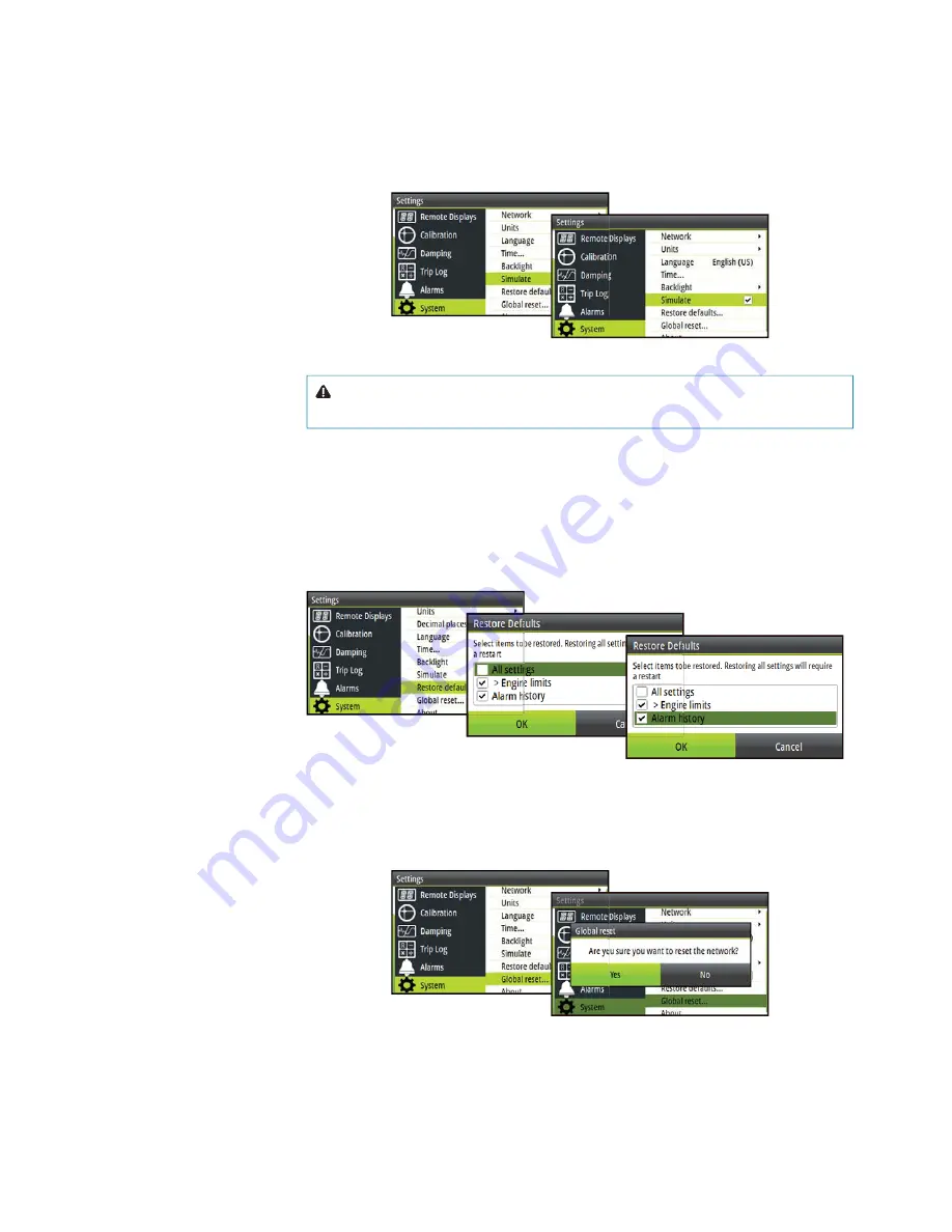 B&G H5000 Pilot Operation Manual Download Page 65