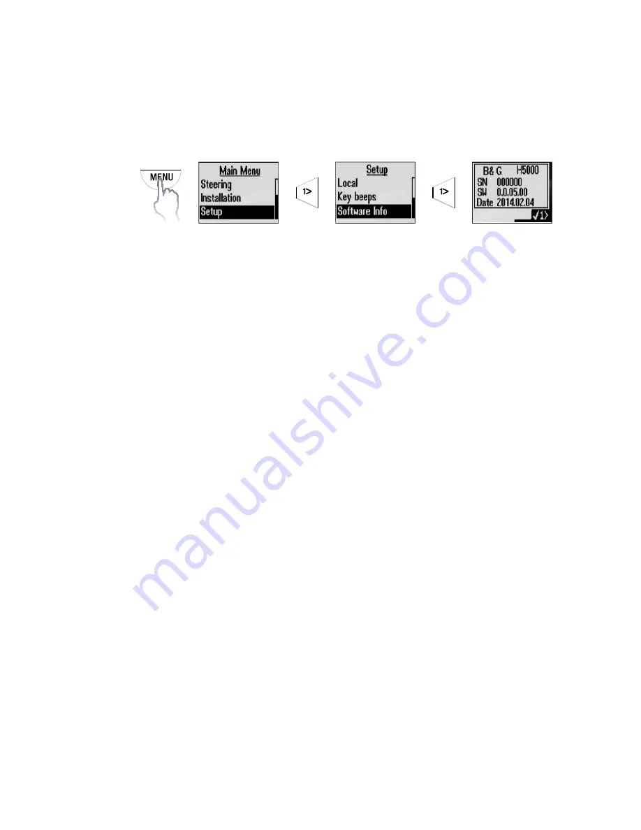 B&G H5000 Pilot Operation Manual Download Page 78