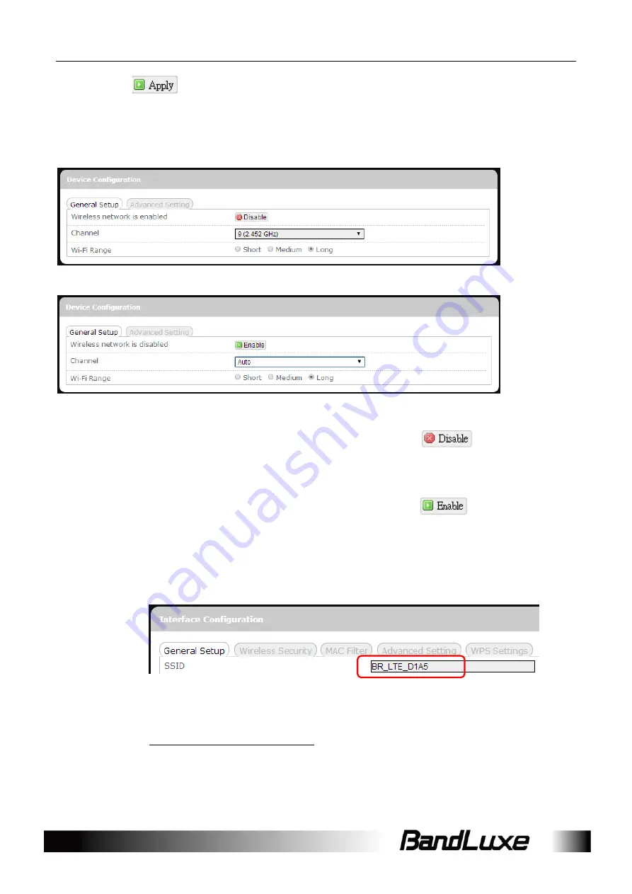 BandLuxe R565 User Manual Download Page 38