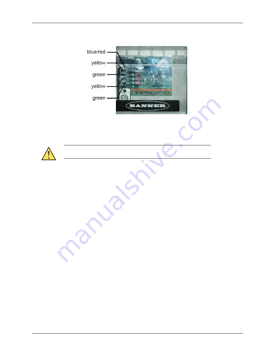 Banner 70472940 Installation Manual Download Page 10