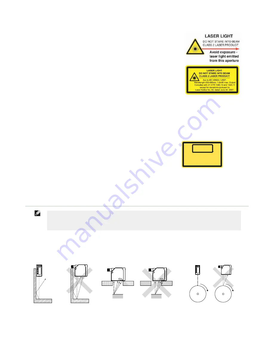 Banner L-GAGE LE250 IO-Link Quick Start Manual Download Page 2