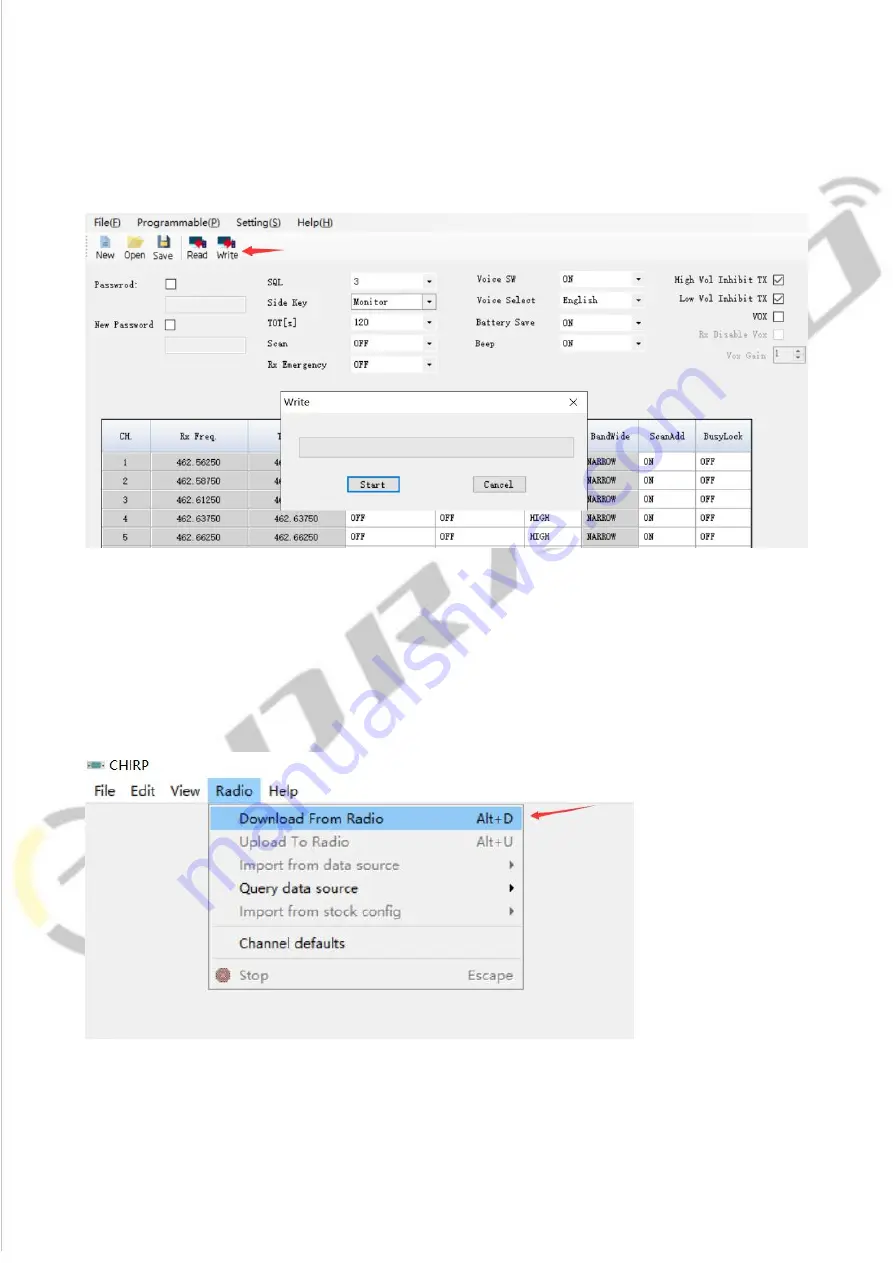 Baofeng BF-88A Programming Manual Download Page 10