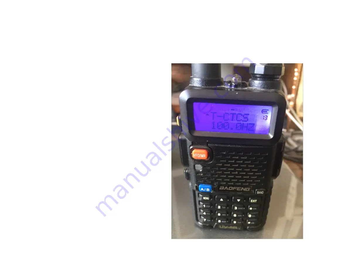 Baofeng UV-5R Series Скачать руководство пользователя страница 13