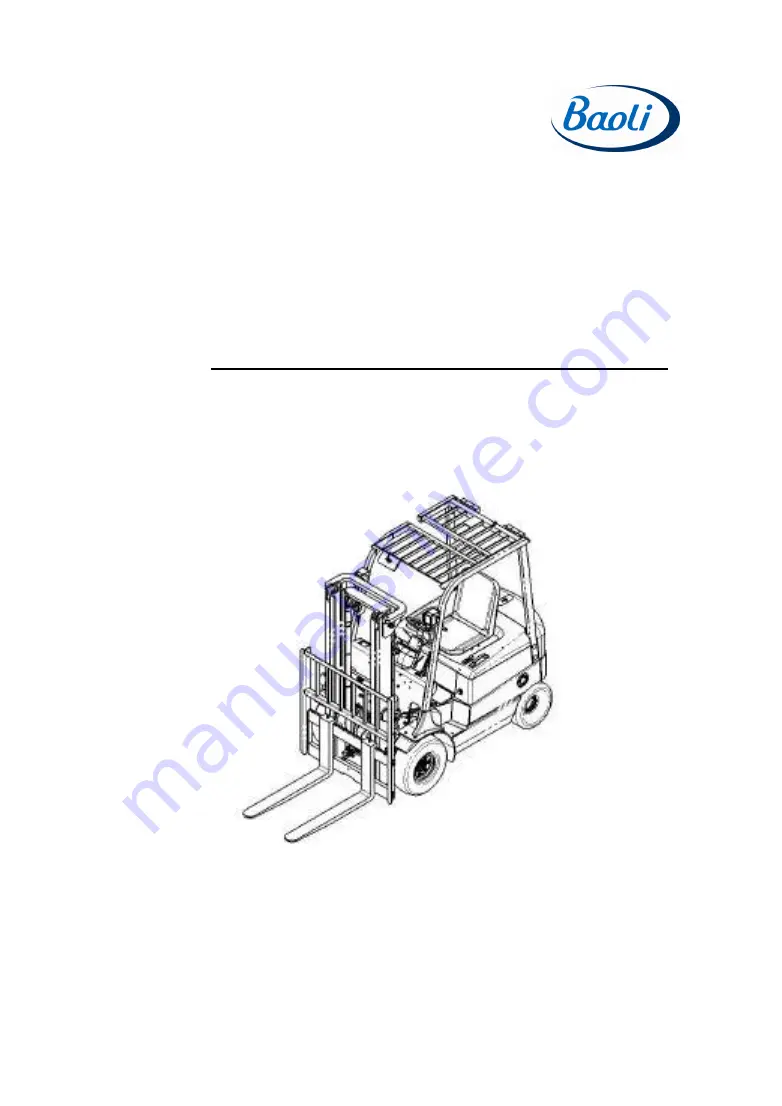 Baoli CPD10 Operation & Service Manual Download Page 2