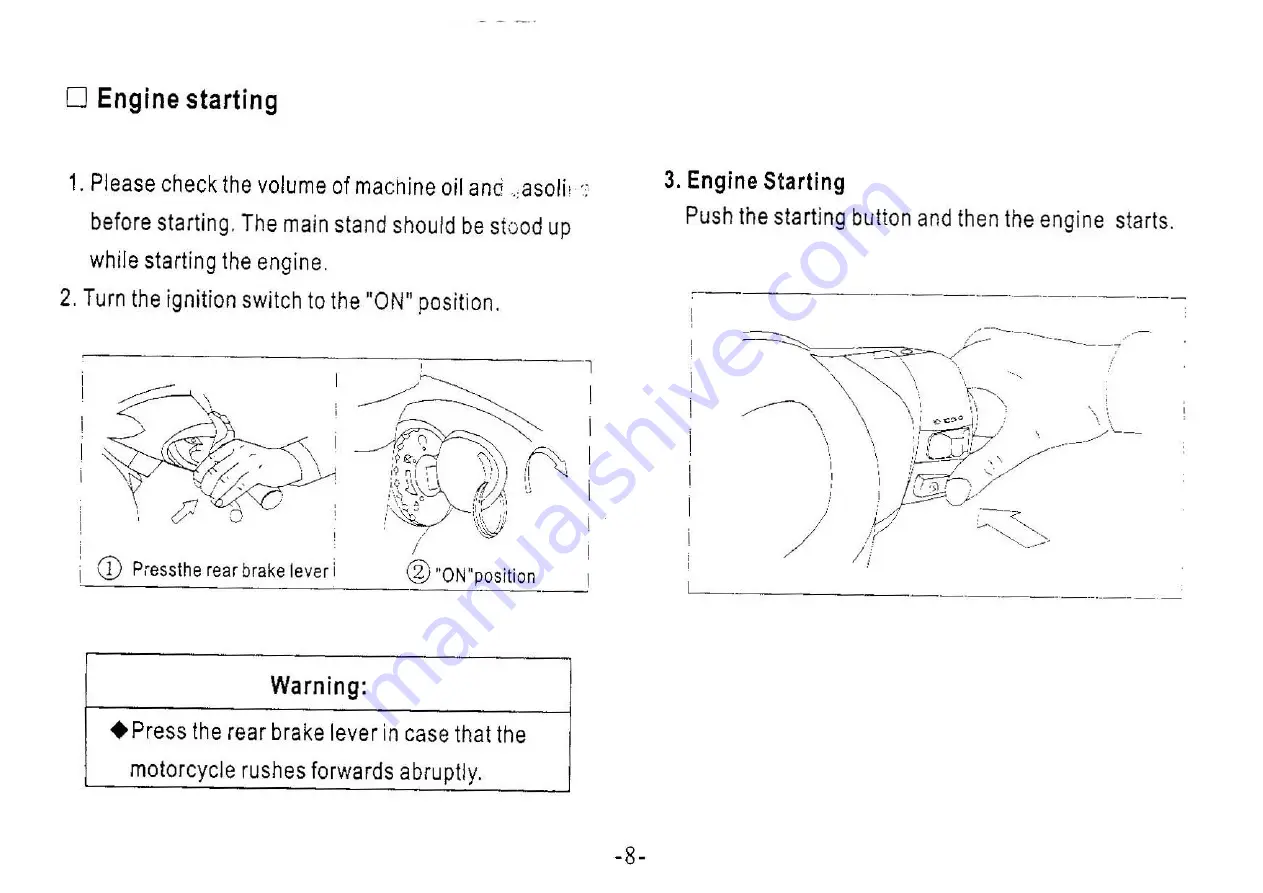 Baotian BT50QT-9 Manual Download Page 11