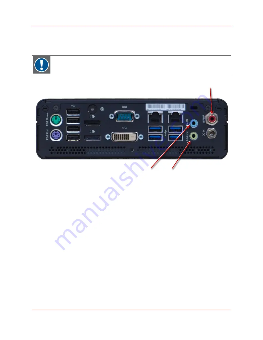 Barco P110 Hardware Reference User Manual Download Page 20