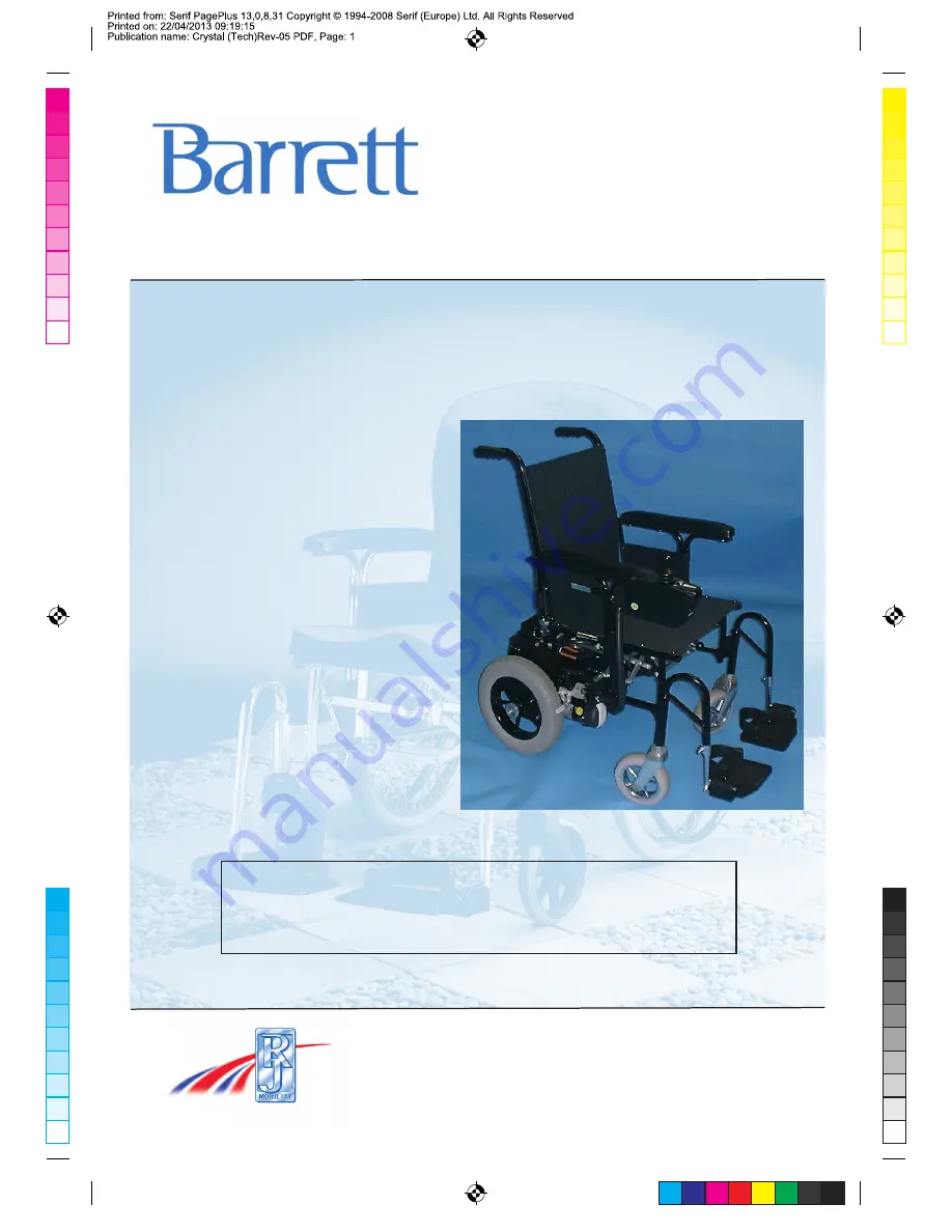 Barrett crystal Technical Manual Download Page 1