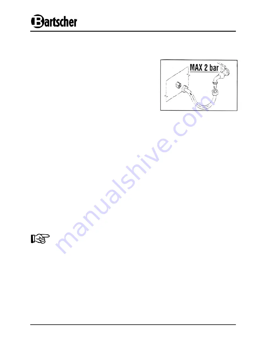 Bartscher 105.780 Instruction Manual Download Page 12