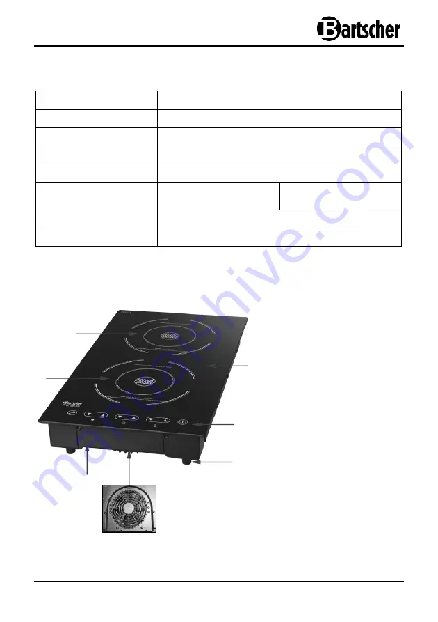 Bartscher 105936S Instruction Manual Download Page 8