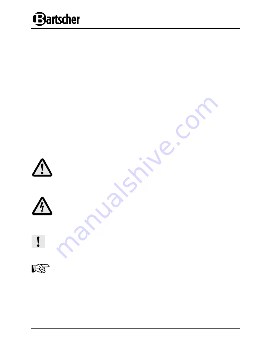 Bartscher 110139 Instruction Manual Download Page 35