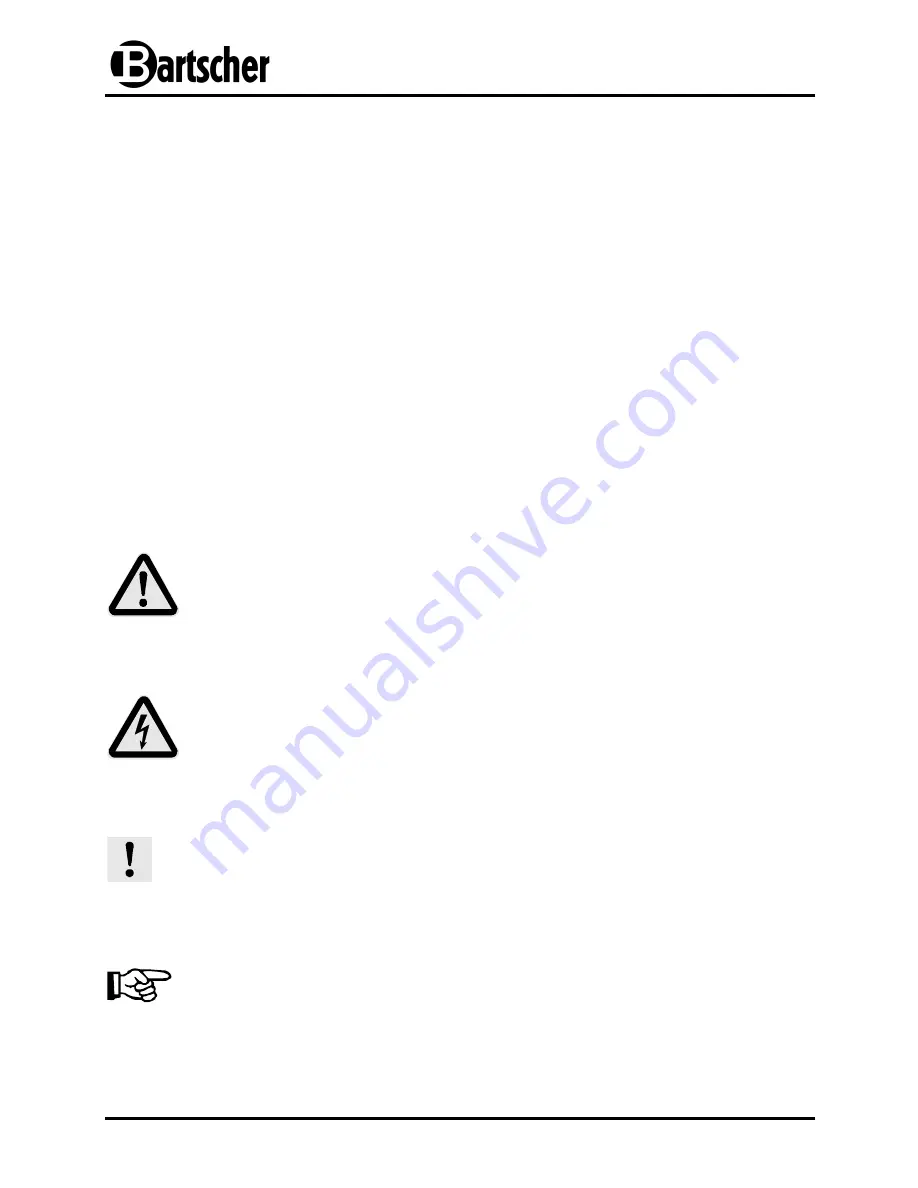 Bartscher 135.002 Instruction Manual Download Page 51