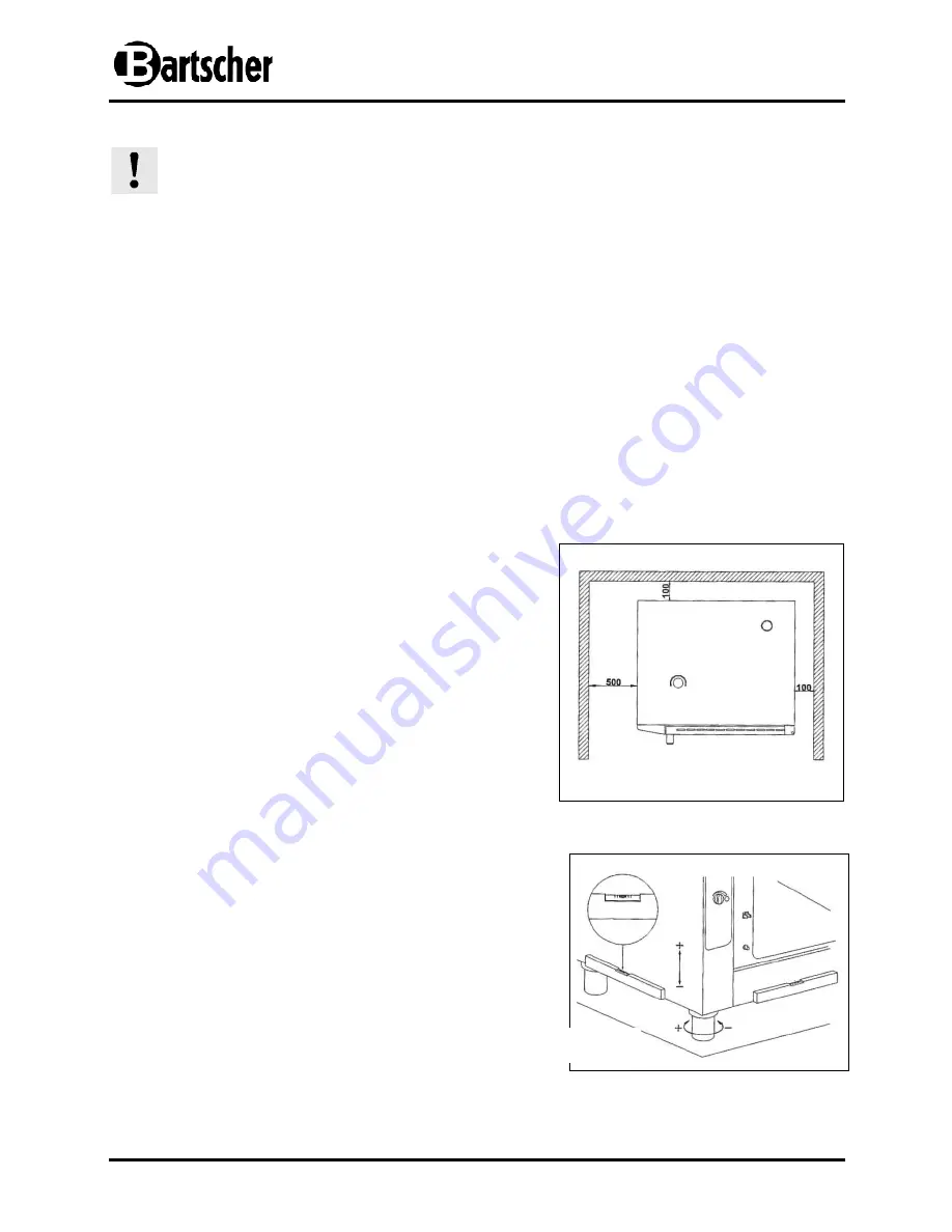 Bartscher 2500 GX-Vapor 206.780 Instruction Manual Download Page 36