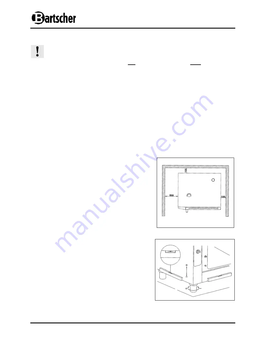 Bartscher 2500 GX-Vapor 206.780 Instruction Manual Download Page 56